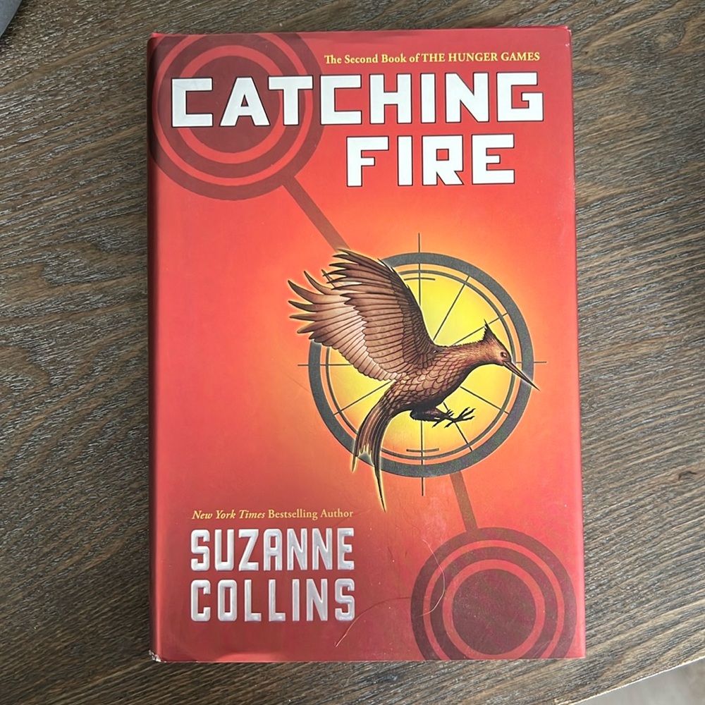 Catching Fire hardcover book my Suzanne Collins